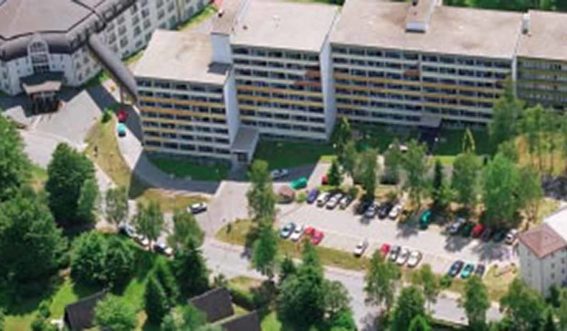 Bavaria-Klinik Freyung Mehrstöckiges großes Klinikgebäude